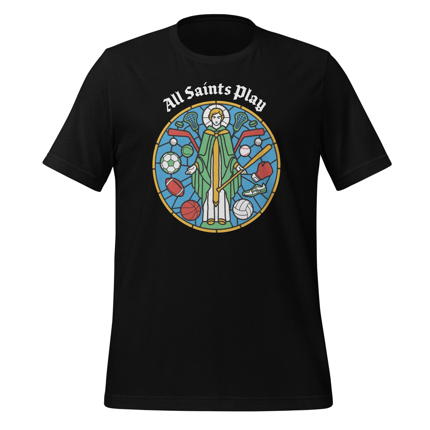 Saints Play Unisex T-shirt