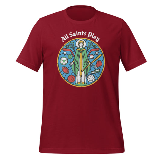 Saints Play Unisex T-shirt