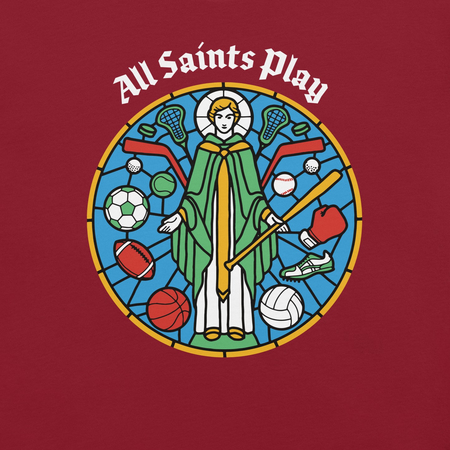 Saints Play Unisex T-shirt